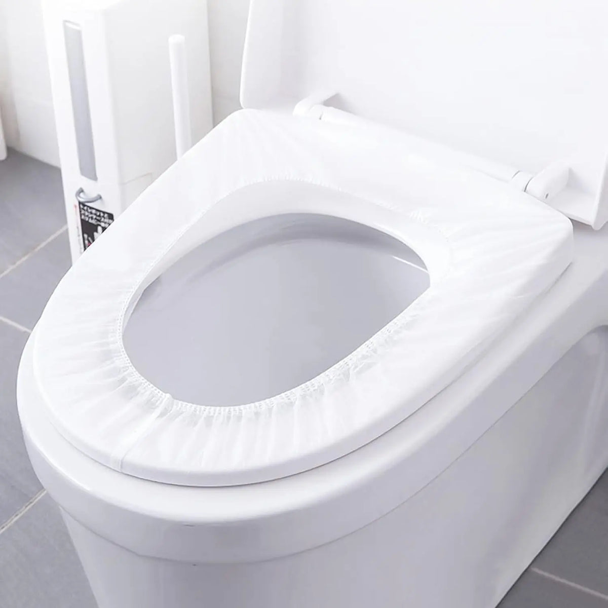 Portable Disposable Toilet Seat Cover Waterproof Safety Non-woven Toilet Seat Pad for Travel Hotel Toilet Bathroom Accessories