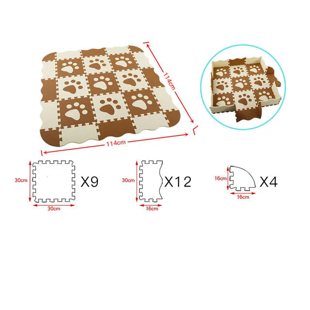 Animal Pattern Baby Play Mat Puzzle Toys For Kids Children EVA Foam Yoga Crawling Mats Floor Tapete Room Decor Baby Child Gifts