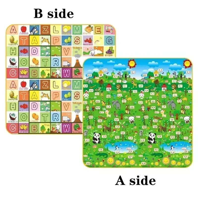 Large Size 200x180cm Baby Play Mat Toys for Children Safety Rug Playmat Developing Mat Baby Room Crawling Pad Folding Mat Carpet