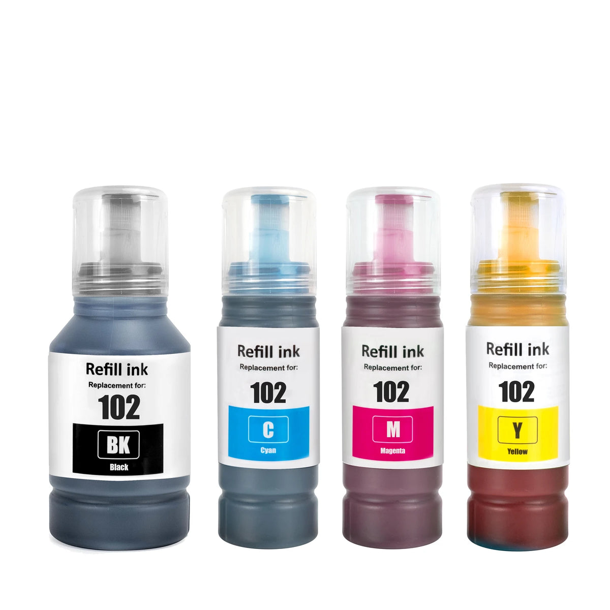 EP 102 Ink Compatible for Epson ECOTANK ET-2700 ET-2850 ET-3700 ET-4750 ET-15000
