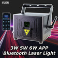 YUER Bluetooth App 3W 5W 6W RGB Animation Laser Light Scanner Projector Stage Light DJ Disco Bar Club Party Wedding Christmas