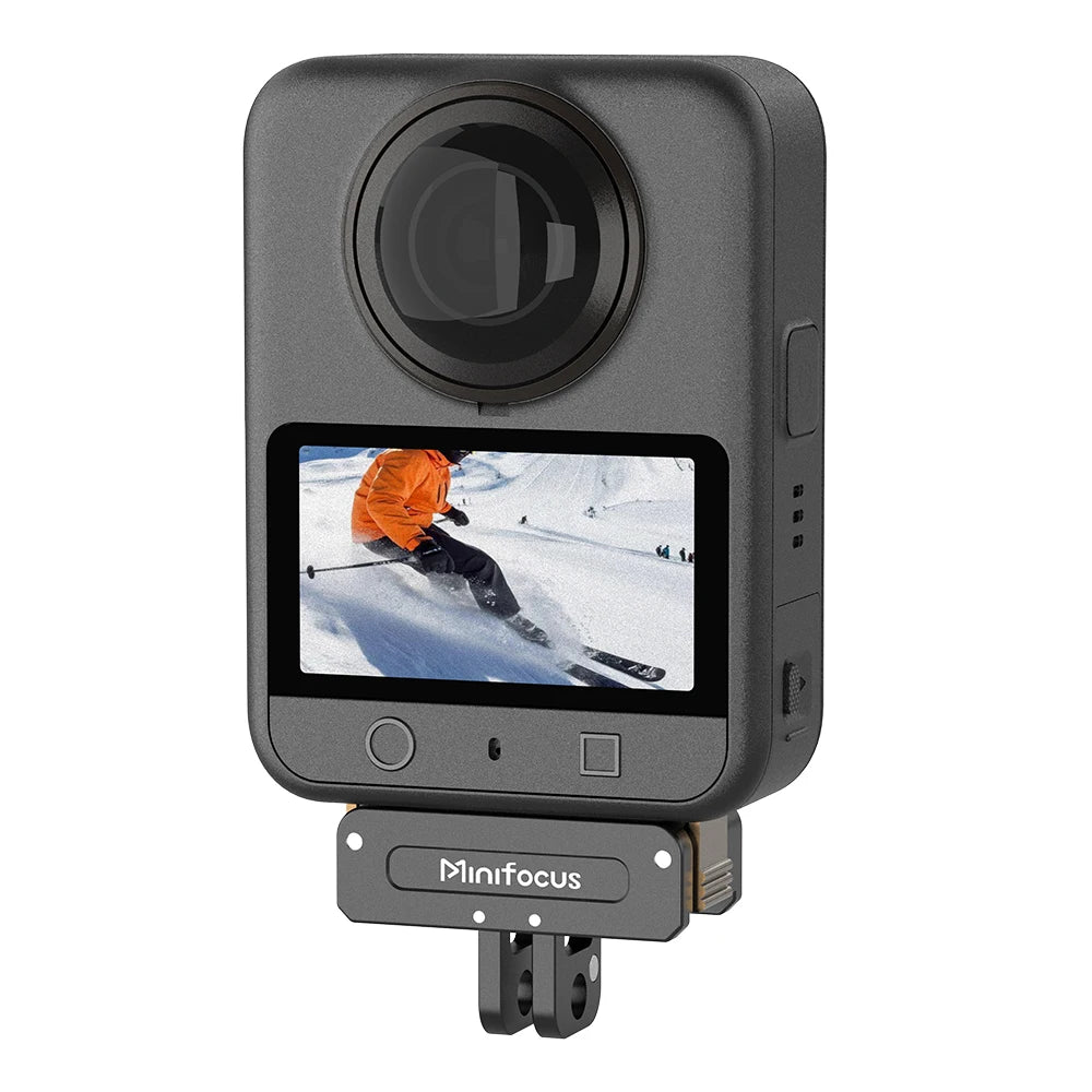 Magnetic Quick Release Adapter Mount for DJI Osmo 360 Action 5 Pro 4 3, with 1/4 Screw Hole Connection Aluminum Camera Bracket