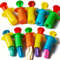 10/20/30/40 Pack Clay Dough Tool Set Play Dough Non Toxic Modeling Dough Extruder Set - Various Colors