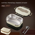 304 Stainless Steel Compartment Insulated Lunch Box Office Worker Students Sealed Portable Bento Microwae Heating Food Container