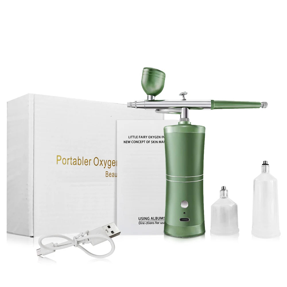 Airbrush Nail With Compressor Portable Air Brush Nails Compressor for Nail Art Paint Painting Crafts Airbrush Compressor Kit