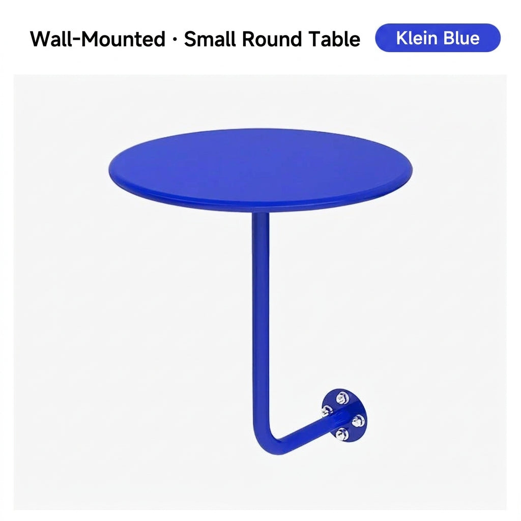 Wall-mounted Small Round Table, Wall-mounted Side Table, Dessert Shop,coffee Table, Industrial Style Wall-to-wall