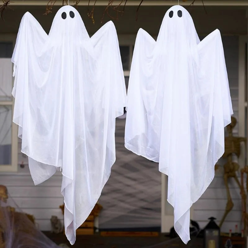 Halloween Hanging Ghost Decor Light Up Flying Ghosts for Indoor Outdoor Garden Party Scary Spooky Ornament Halloween Gifts