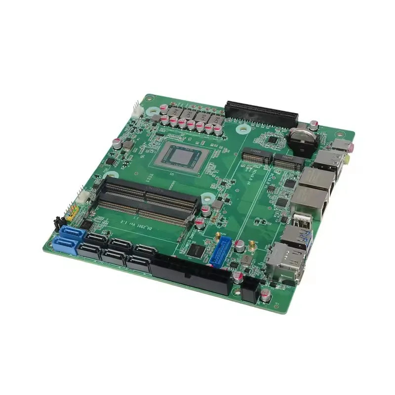Topton 11-Bay ITX NAS Motherboard AMD Ryzen 9 5900H HX 7 5825U 5600U 3*NVMe 8*SATA 2*2.5G LAN 2*DDR4 Firewall Gaming Mainboard