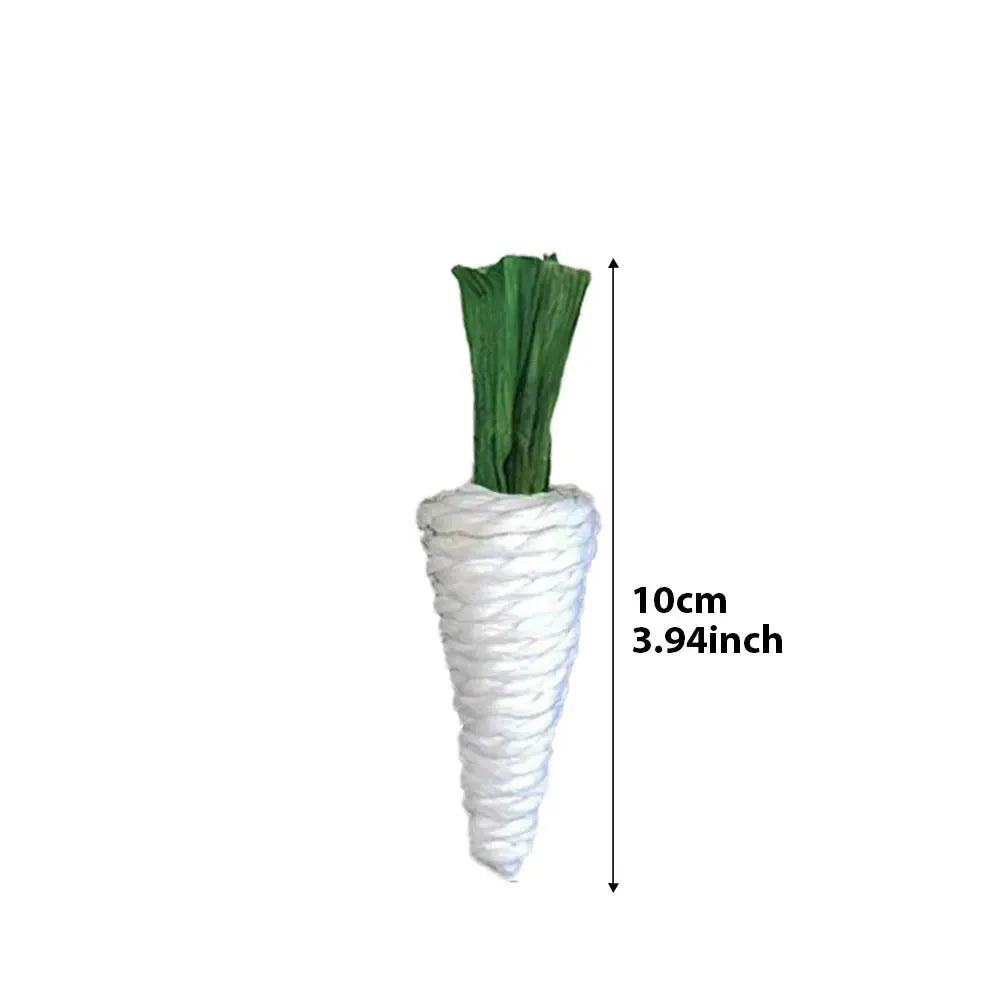 Small Animal Chew Toys For Ribbit Bunny Hamster Guinea Chinchillas Tooth Cleaning Molar Grinding Toys Pet Supplies