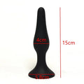 Multi-size Silicone Butt Plug Dilator G-spot Massage Toy Suction Cup Design Adult Personal Products