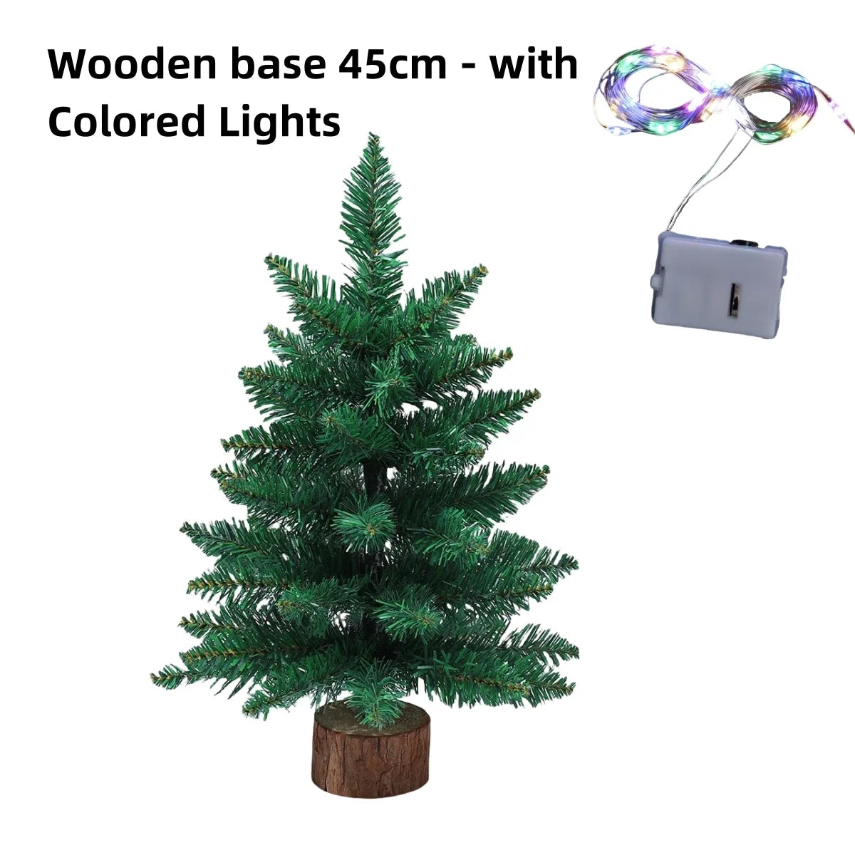 Christmas Tree Ornament Durable Mini Christmas Tree Decoration Prop for Christmas Parties Family Gatherings Daily Desktop Decor
