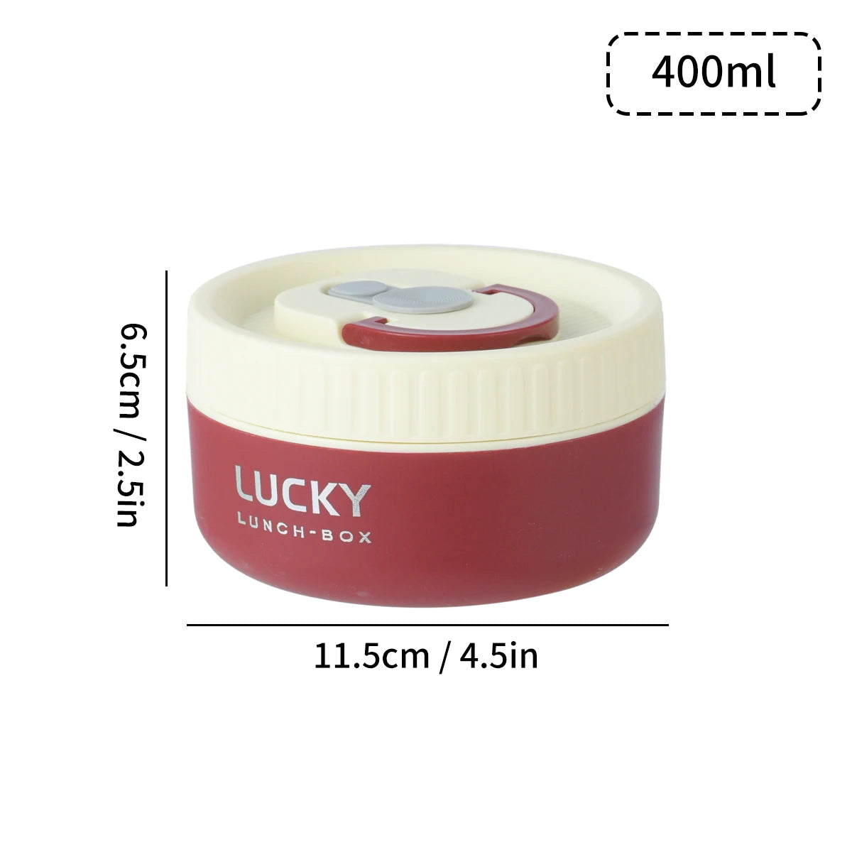 WORTHBUY Sealed Lunch Box 304 Stainless Steel Insulated Bento Box Portable Leak Proof Thermal Food Container Microwave Soup Jar