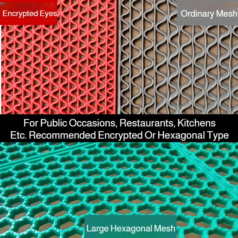 Bathroom Anti-Slip Mat, Plastic Mesh Mat, Swimming Pool Perforated Floor Mat, Kitchen Plastic Anti-Slip Mat, Toilet Floor Mat,