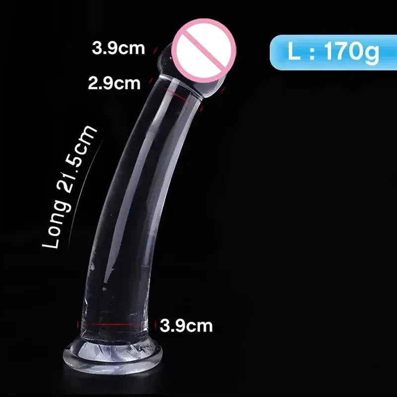 Strap-on Dildo Panties Wearable Massager Penis Penetration Suction Cup Anal Toy for G-spot Stimulation for Lesbians and Couples