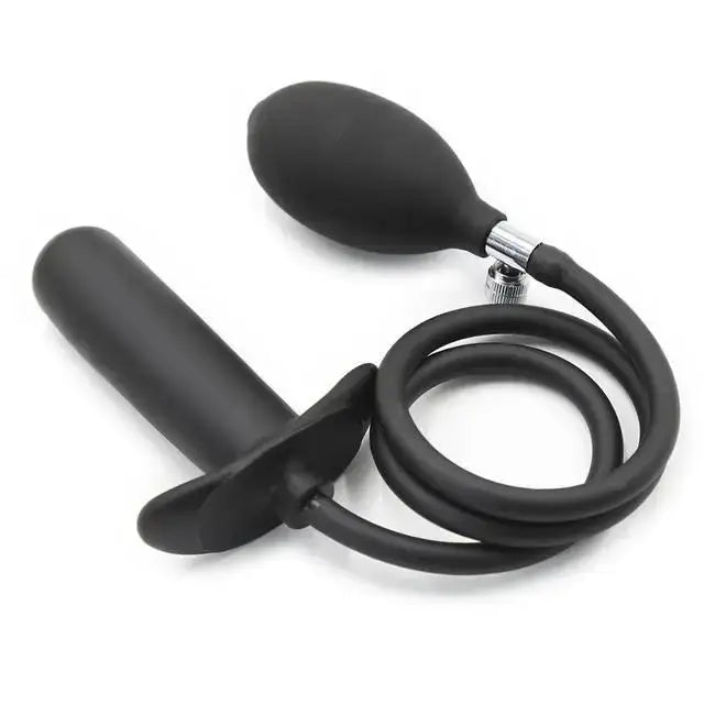 Folding Inflatable Anal Plug Super Huge BDSM Inflate Buttplug Expandable Dildo Pump Anal Dilator For Women/Men Vaginal Anal Toys
