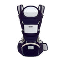 Ergonomic Baby Carrier Backpack, Infant Hipseat Carrier, Front-Facing Ergonomic Kangaroo Baby Wrap Sling, Travel Backpack