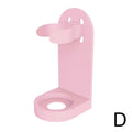 Wall-Mounted Electric Toothbrush Holder Plastic Tooth Hook Razor Rack Storage Space Shelf Bathroom Home Accessories Saving V9P0