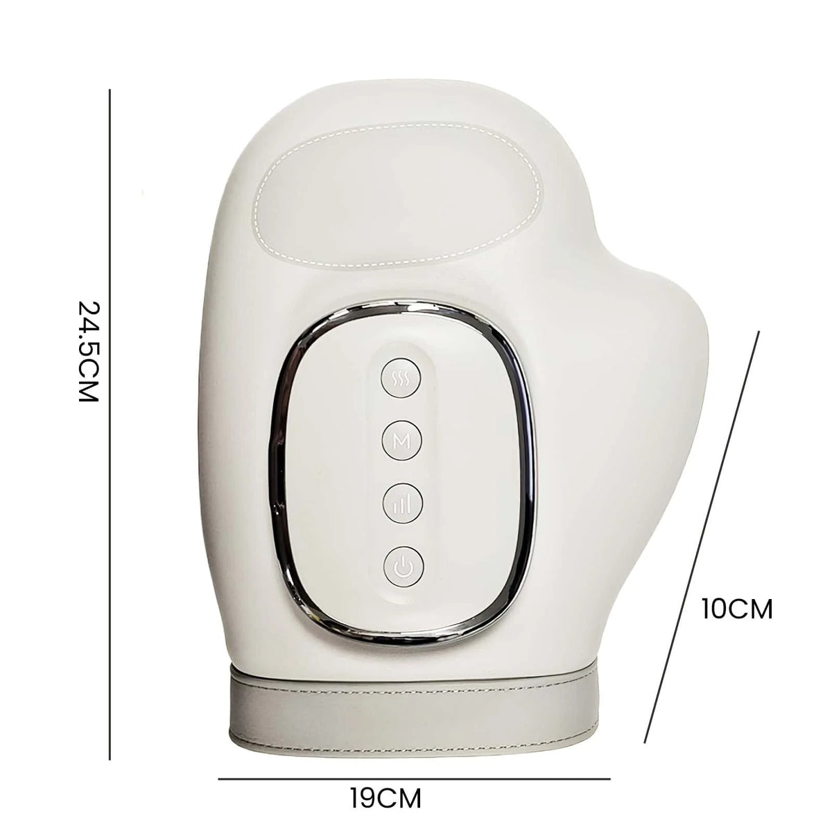 Electric Hand Massager with Heat & Compression 5 Speed Levels USB Rechargeable 2000mAh Hand Massage Machine for Arthritis Carpal Tunnel Syndrome Hand Pain Relief