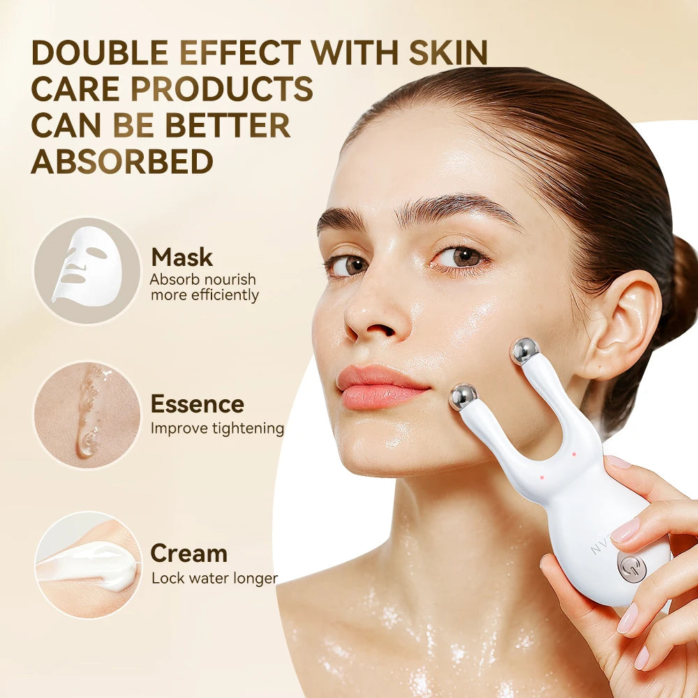 ANLAN Eye Acupoint Massager Nose Facial Lifting 7 Color LED Light Therapy Skin Care Reduce Puffiness Anti-Aging Tightening Skin