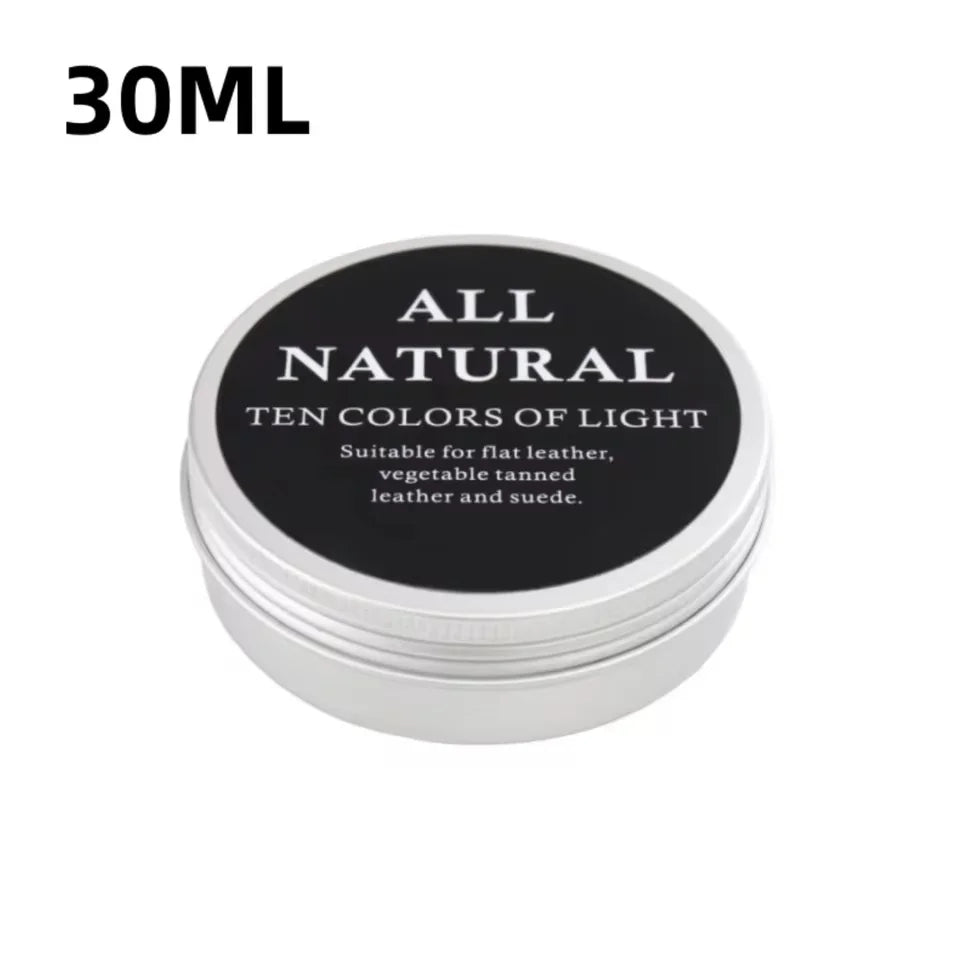 30g/50g/100g Mink Oil Cream For Leather Shoes Bags Sofa Car Seats Cream Maintenance Cream Restore craft Accessories Leather Care