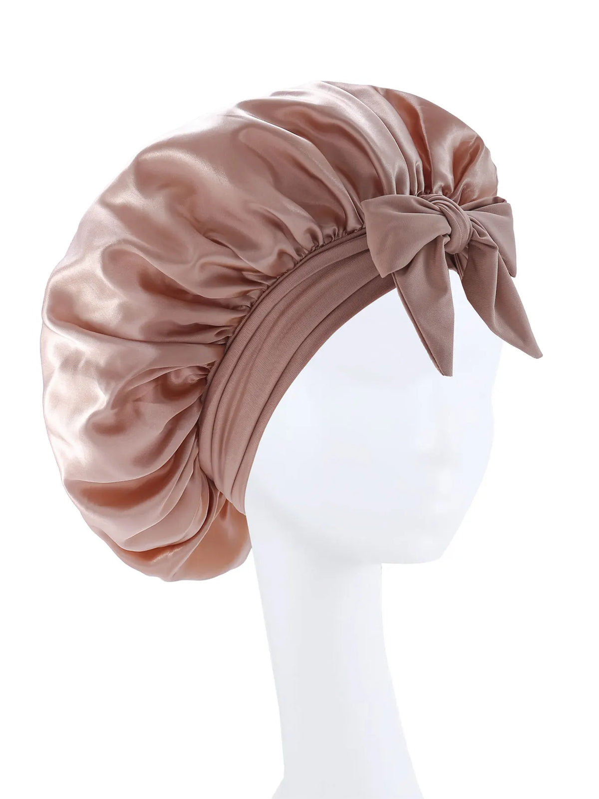 Satin Bonnet Silk Bonnet Adjustable Bonnet For Sleeping Hair Bonnet With Tie Band Bonnets For Women Men