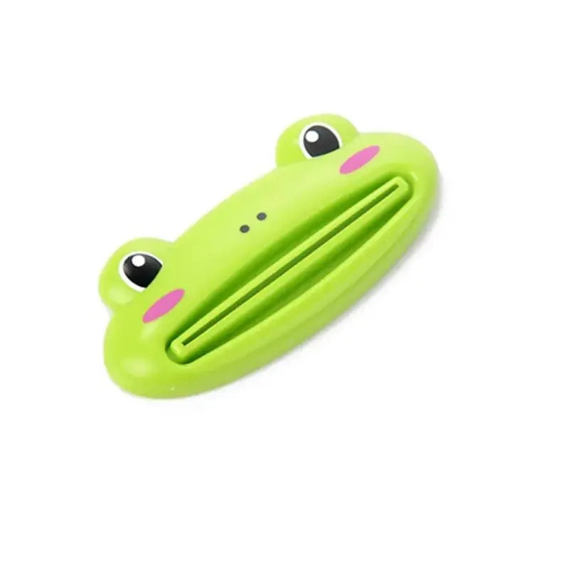 New Type Squeezer Cute Cartoon Manual Toothpaste Squeezer Cute Frog Animal Shape Cleanser Manual Press Lazy Essential Set