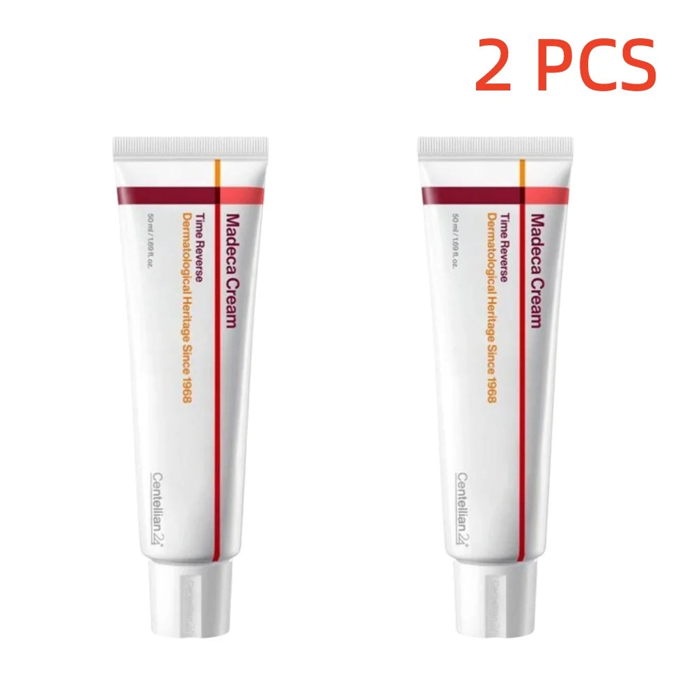 Korean Madeca Cream Collagen Time Reverse Advanced Firms Reduces Wrinkles Fast Absorbing Nourishing Hydrates Skin Care Centella