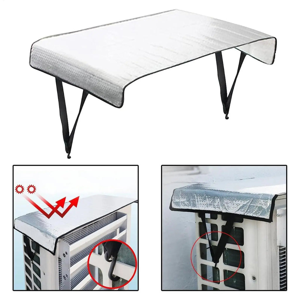 Air conditioner outer cover Outdoor Energy Saving Rainproof Cover Air Conditioner Waterproof Dust Cover AC Unit Covers Air