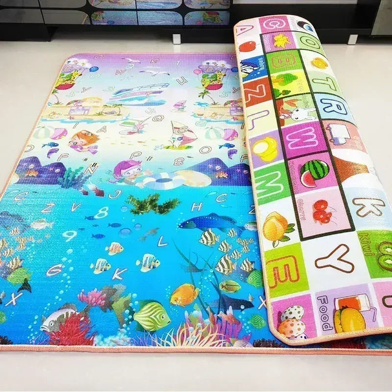 Large Size 200x180cm Baby Play Mat Toys for Children Safety Rug Playmat Developing Mat Baby Room Crawling Pad Folding Mat Carpet