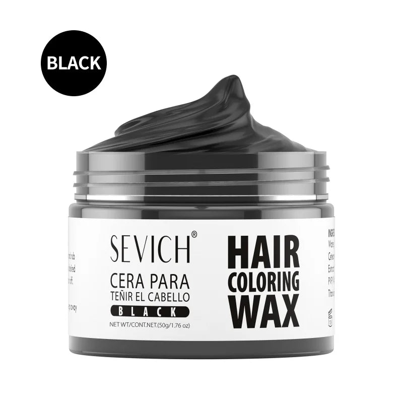 13 Colors Halloween Hair Colour Wax 50g/120g DIY Temporary Dye Hair Mud Wax Hair Colour Cream For Daily Party Cosplay Men&Women