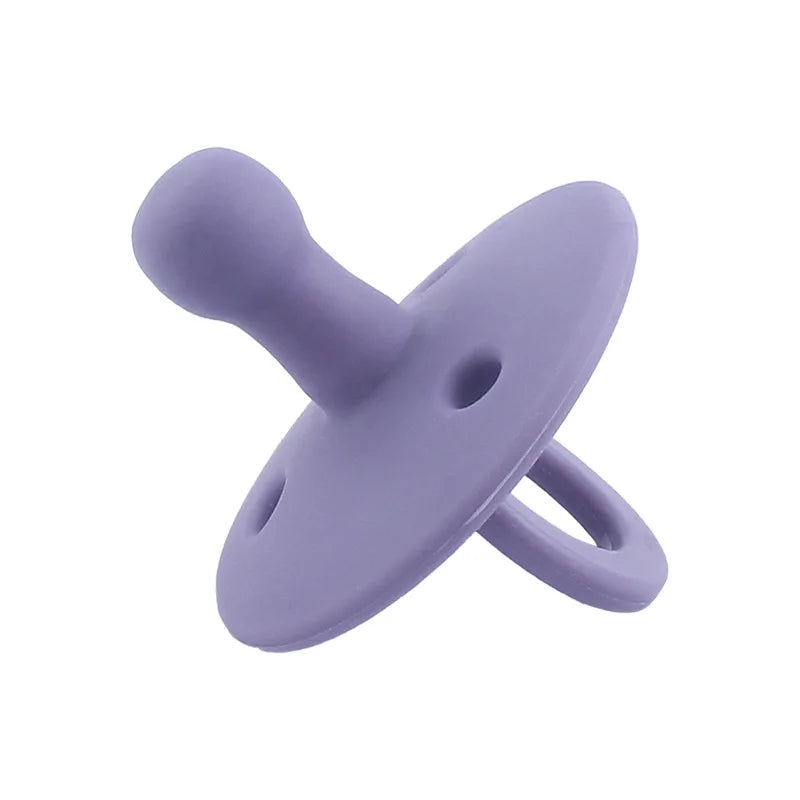 Baby Silicone Pacifier Soft BPA Free Soother Infant Dummy Nipple Newborn Baby Teether Toy Teething Nursing Pacifier Chain Pendan