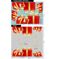 Merry Christmas Window Stickers Wall Sticker Xmas Decals Christmas Decorations For Home Shopping Mall Store Office Window