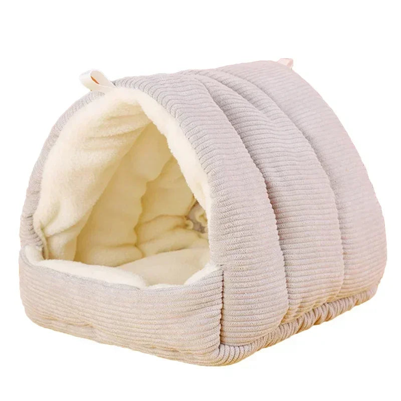 Cute Winter Warm Bird Cage Parrot Cotton Nest Budgie Hammock Hut Tent Bed Hanging Cave Pet Products