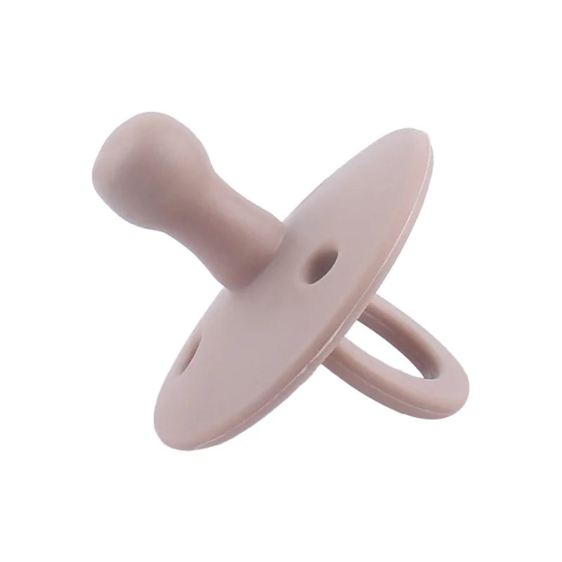 Baby Silicone Pacifier Soft BPA Free Soother Infant Dummy Nipple Newborn Baby Teether Toy Teething Nursing Pacifier Chain Pendan