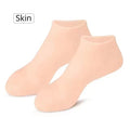 Silicone Skin Care 3-Piece Set - Reusable Moisturizing Mask Set, Gloves, Socks - For Face, Hands and Feet Dry, Cracked Skin, Set