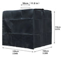 1000L IBC Water Tank Cover Tarpaulin Waterproof UV Resistant Tarpaulin with Zipper for IBC Rain Tank Cover Dustproof