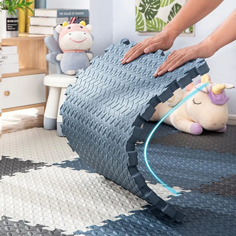 8-16PCS Baby Play Mats EVA Foam Puzzle Mat Children Room Activities Mat For Baby Interlock Floor Carpet 30*30CM