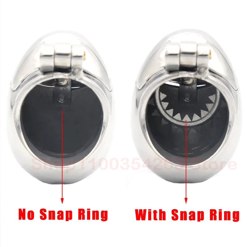 Stainless Steel Fully Restraint Male Chastity Devices With Thorn Ring,Scrotum Ball Stretcher,Metal Cock Cage,BDSM SexToy For Men