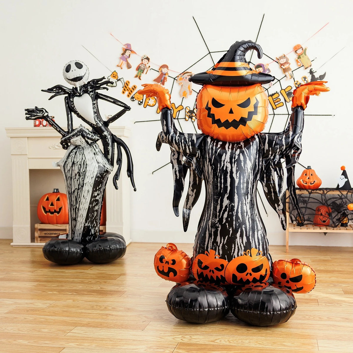 Halloween Decorations, Giant Skeleton Balloons, Atmosphere Decoration, Bar Shops, Courtyard Ornaments, Scene Decoration, Decorat