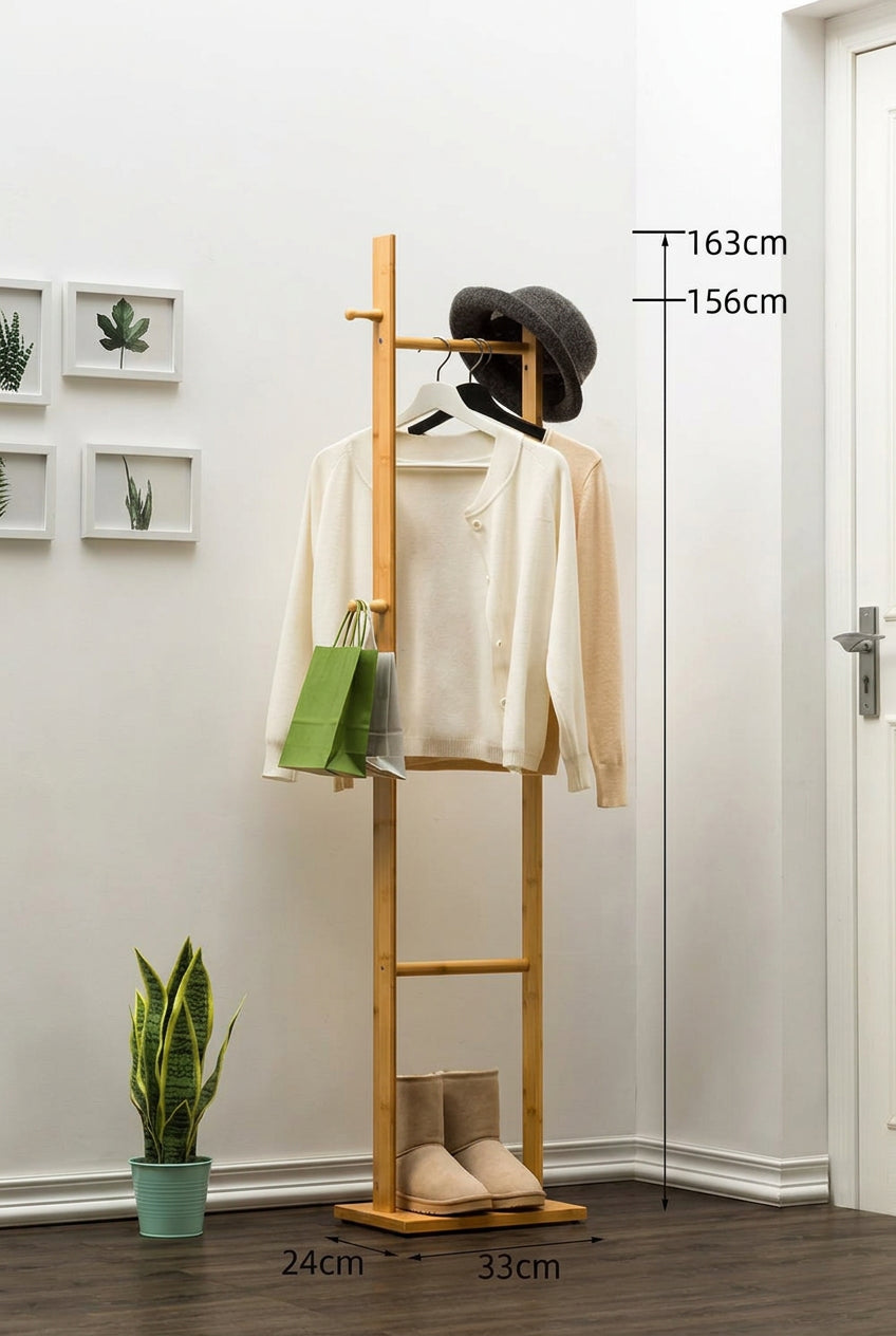 Coat Rack Floor Hanger Household Hanger Floor Rack for Hanging Clothes Bedroom Vertical Simple Rack Hanging Hanger