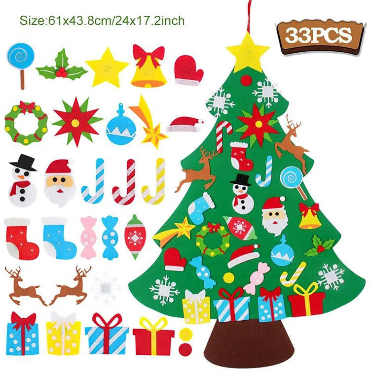 Christmas Tree Merry Christmas Decorations For Home. Cristmas Ornament Xmas Navidad Gifts Santa Claus New Year Tree