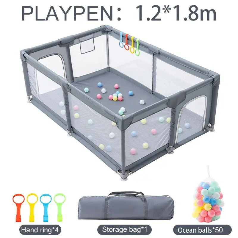 BABY Playpen Children Furniture New Arrival For Children Large Dry Pool Baby Playground For 0-6 Years Old Ball Pit Safety Fence
