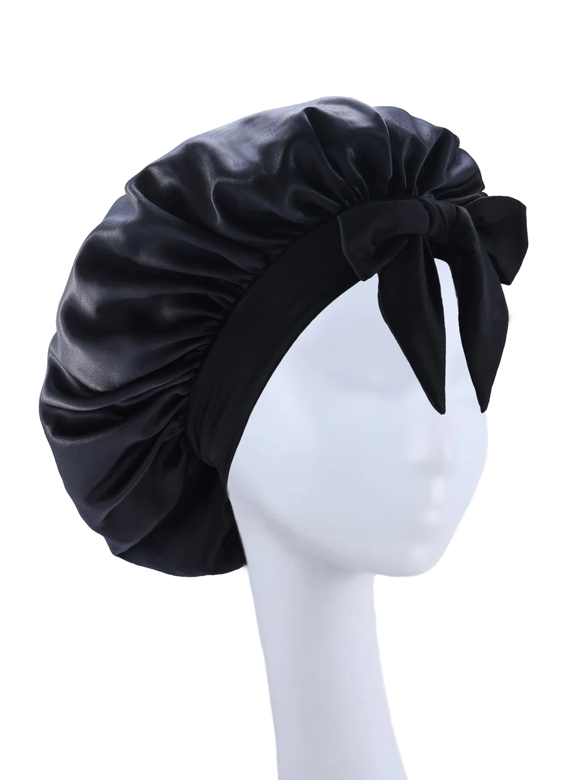 Satin Bonnet Silk Bonnet Adjustable Bonnet For Sleeping Hair Bonnet With Tie Band Bonnets For Women Men