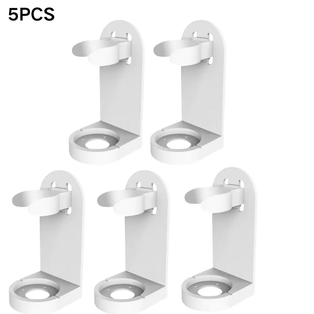 Wall-Mounted Electric Toothbrush Holder Plastic Tooth Hook Razor Rack Storage Space Shelf Bathroom Home Accessories Saving V9P0
