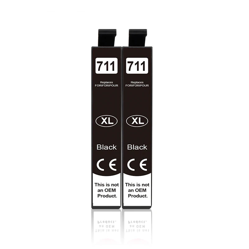 InkGarden T0711 Ink Cartridge For Epson Stylus SX110 SX215 SX218 SX400 SX405 SX410 SX415 SX510W SX515W DX7400 Printer
