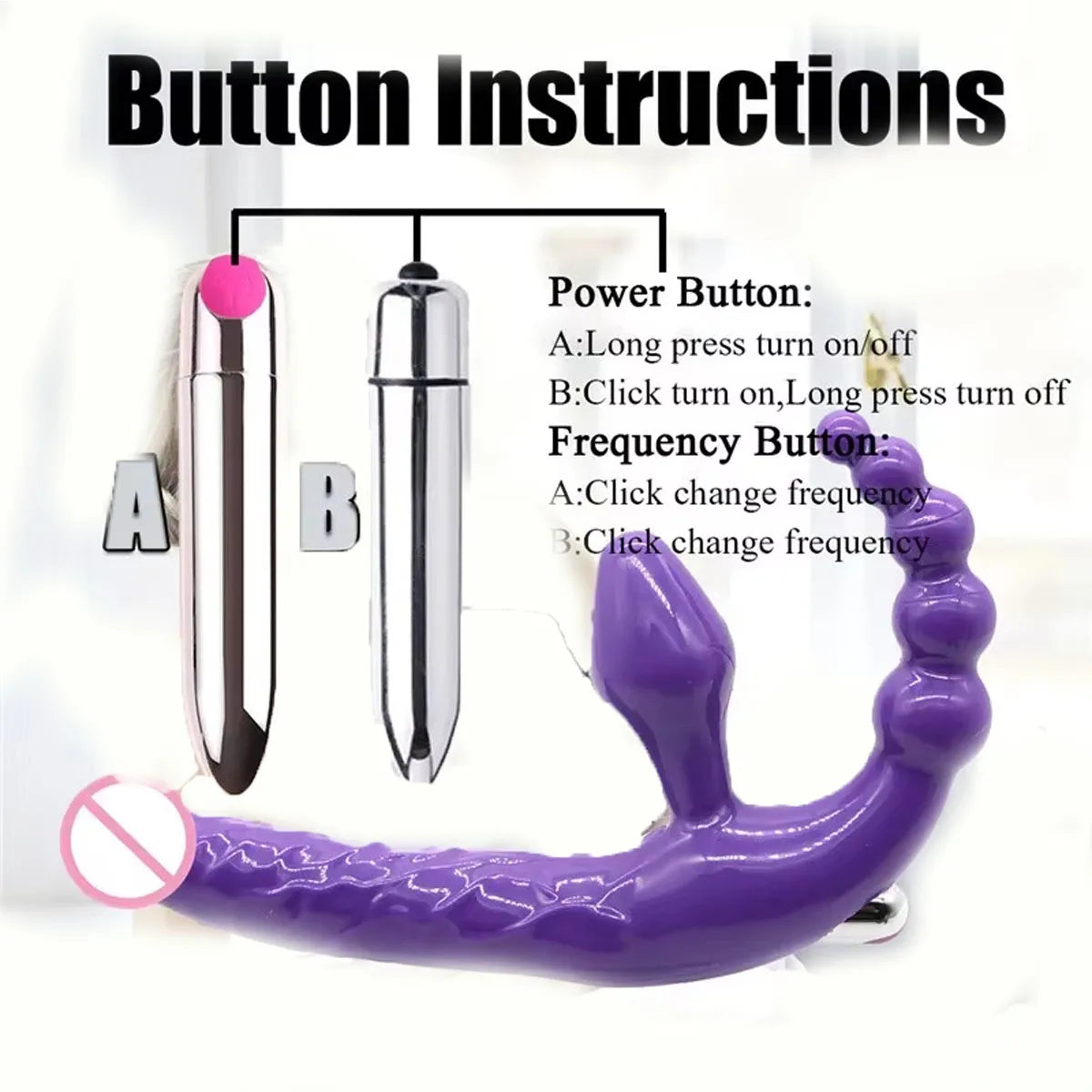 ORSSI Anal Plug Triple Stimulation Wearable Adult Toy for Women Lesbian Couples Wholesale
