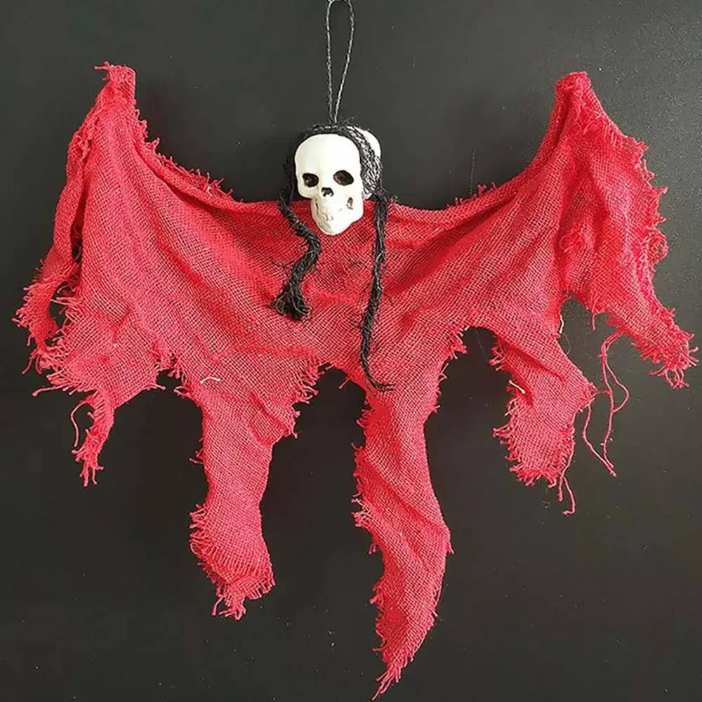 Halloween Decorations Ghosts Zombies Haunted House Bar KTV Horror Atmosphere Charm Hanging Cloaks Mini Ghosts Home Door Decor