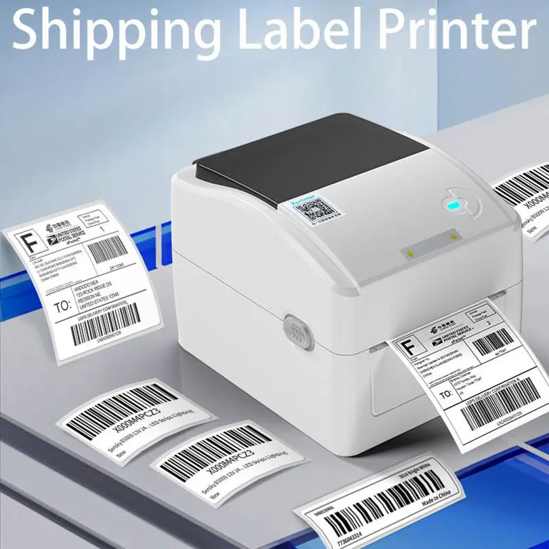 Xprinter 152MM/S Thermal Shipping Label Printer Barocde Sticker Printer 203DPI Printing Paper Width Between 25.4nm and 116mm