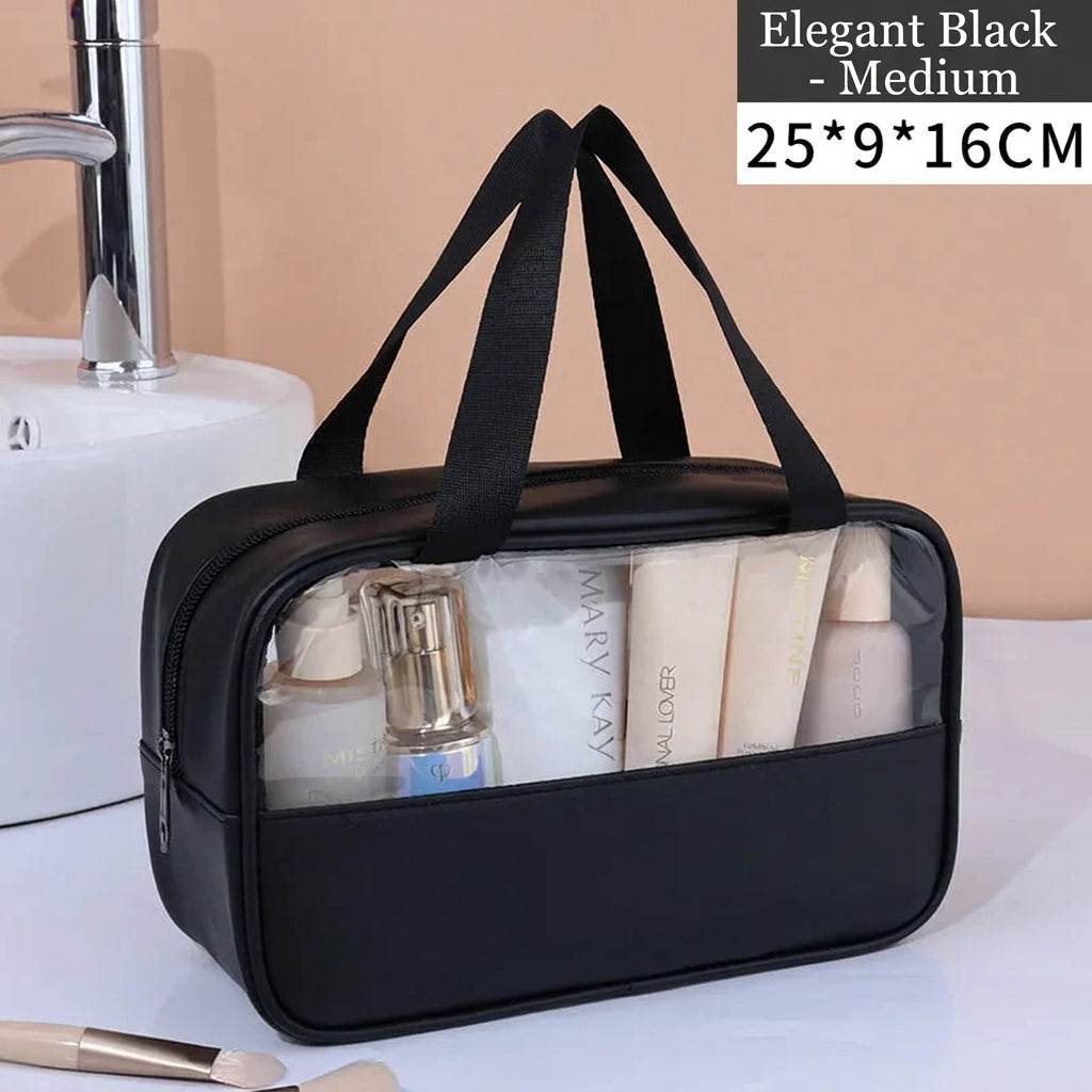 Portable Travel cosmetic bag Women Transparent Makeup Bag Large-Capacity Bath Wash Bags Multifunction Waterproof Storage Case