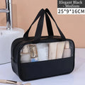Portable Travel cosmetic bag Women Transparent Makeup Bag Large-Capacity Bath Wash Bags Multifunction Waterproof Storage Case